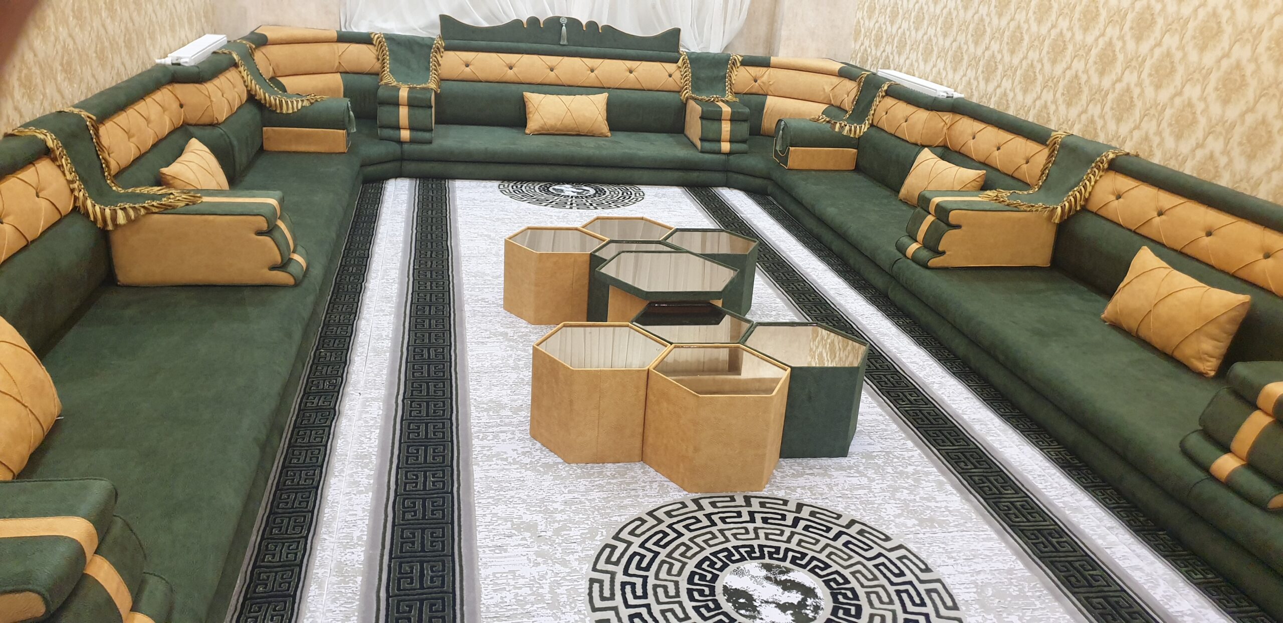 20210910 200303 1 scaled Custom Majlis Sofas: From Measurement to Final Installation Step by Step